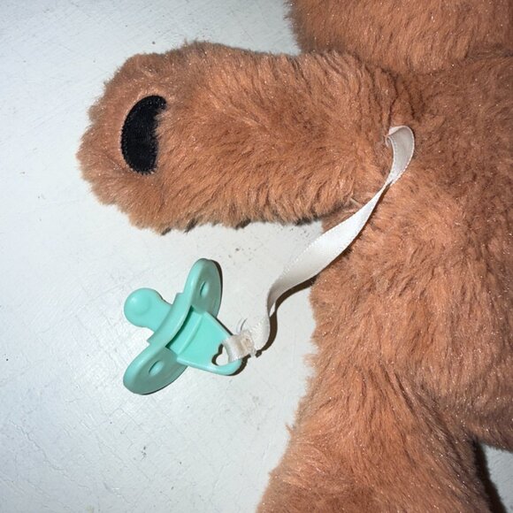 Little Pets Cozy Dozy Cubbles Teddy Bear with Pacifier Works See Video - Picture 10 of 11